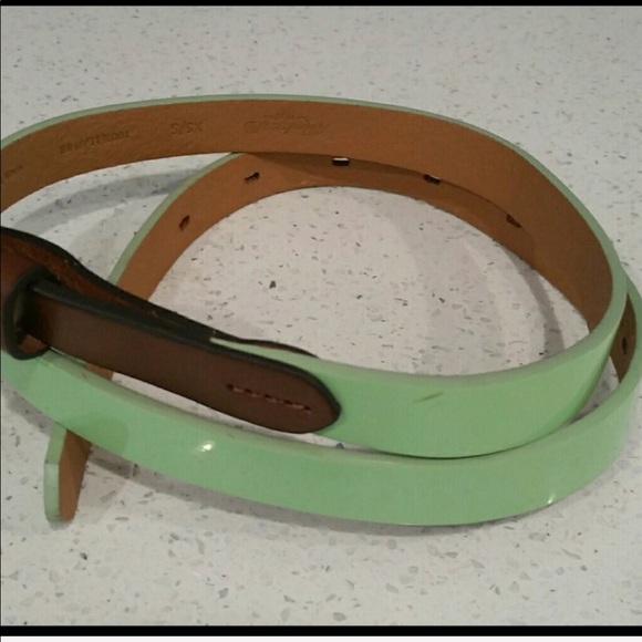🔴🔴 NWT Madewell neon green belt size XS - Picture 2 of 7